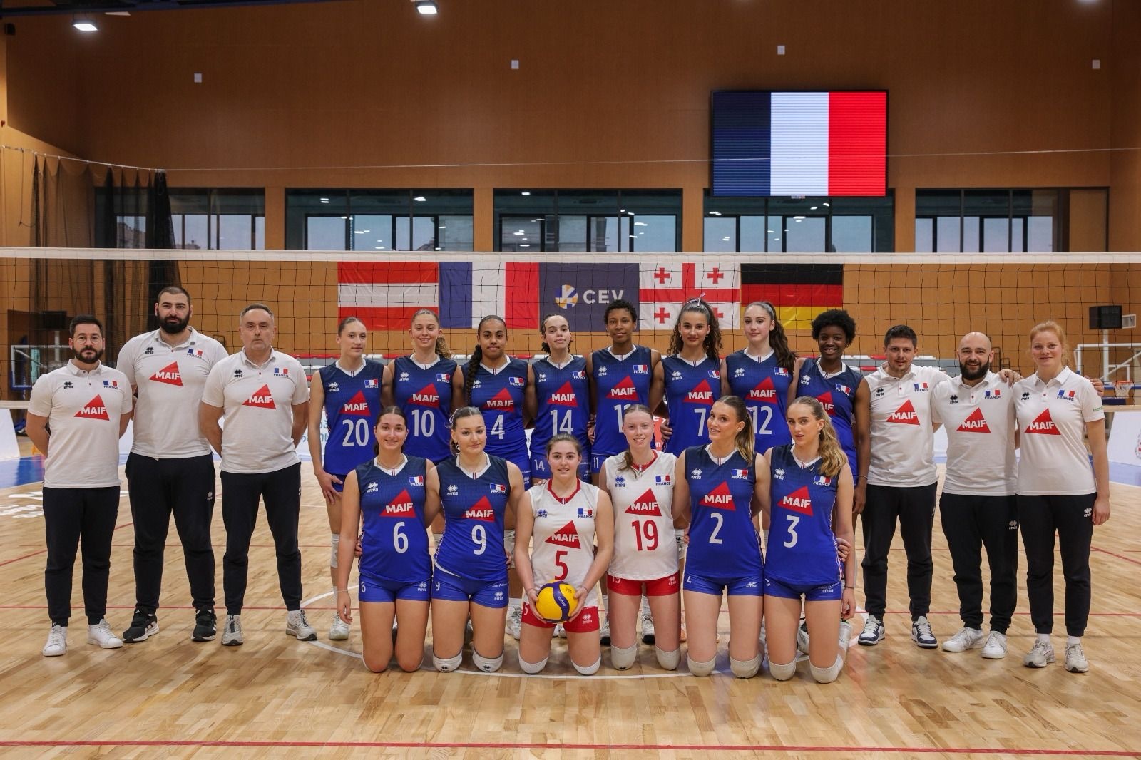 L’ÉQUIPE DE FRANCE U18 FÉMININE EN STAGE À BOULOURIS
